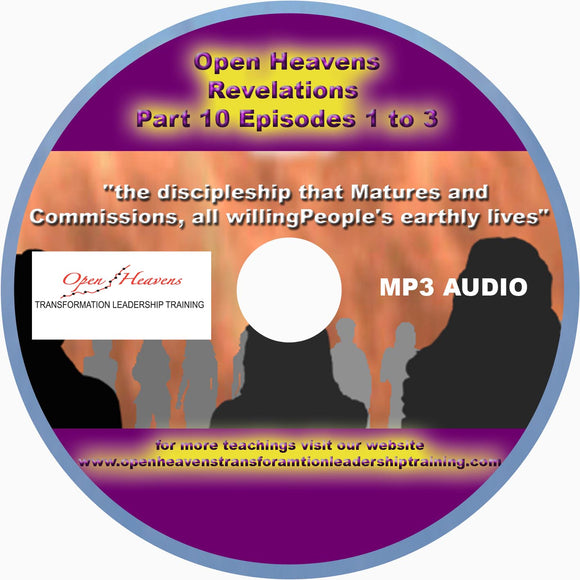 1. Part 10 Episodes 1 to 3