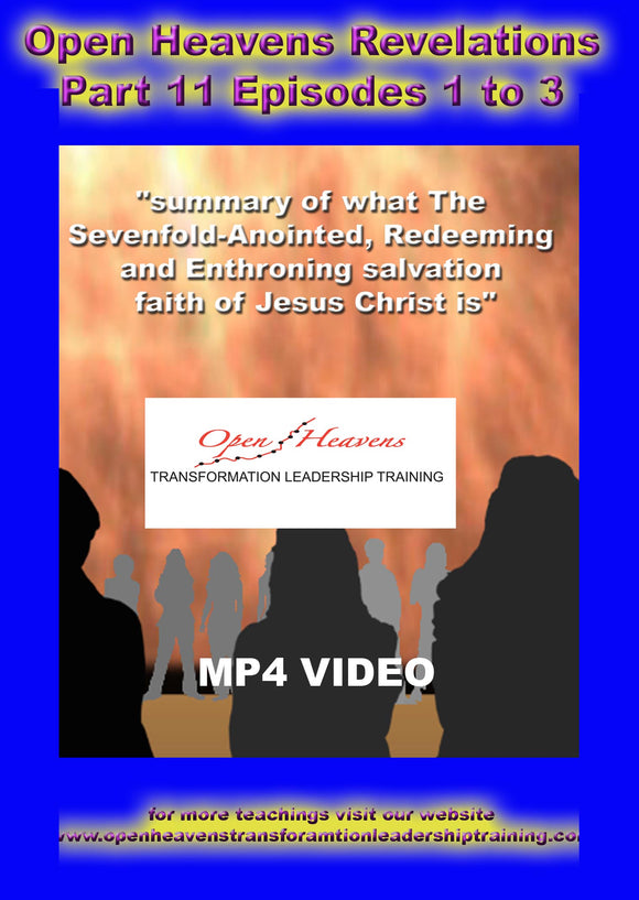 1. Part 11 Episode 1 to 3