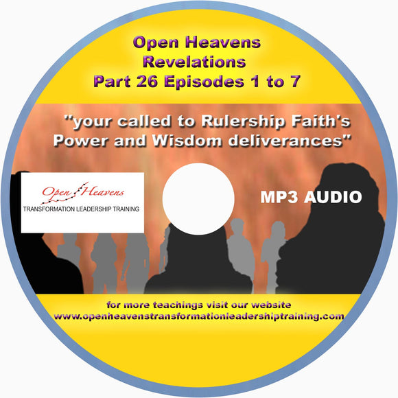 1. Part 26 Episodes 1 to 7